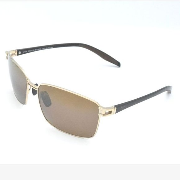 Maui Jim Cove Park Mj 531-16 Gold Black / HCL Bronze Polarized Sunglasses